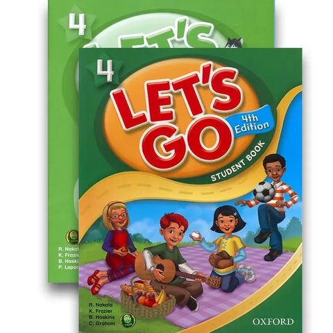  Bộ sách Let’s Go 4th Edition – Let’s Go 4 (Work Book + Student Book) 