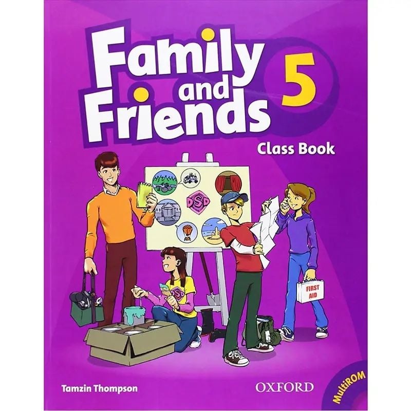  Family and Friends 5 Class book – Sách in màu, kèm 1 CD 