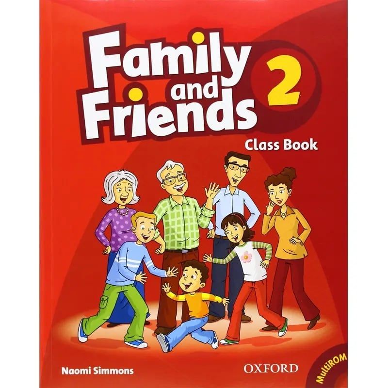  Family and Friends 2 Class book – Sách in màu, kèm 1 CD 