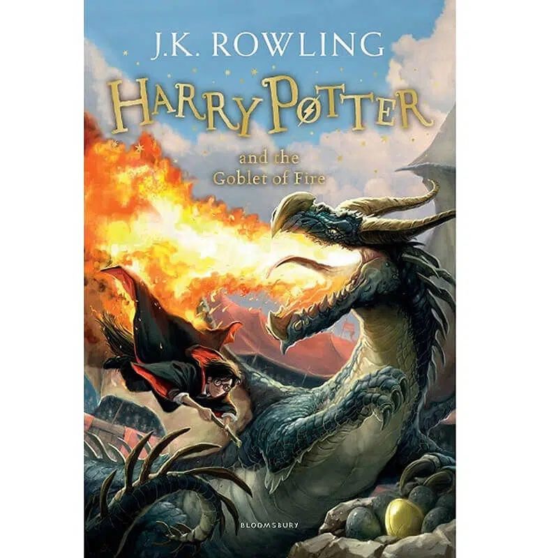  Harry Potter Part 4: Harry Potter And The Goblet Of Fire (Harry Potter và chiếc cốc lửa) (English Book) 