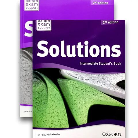  Bộ sách Solution Intermediate (Work Book + Student Book) – 2nd Edition 