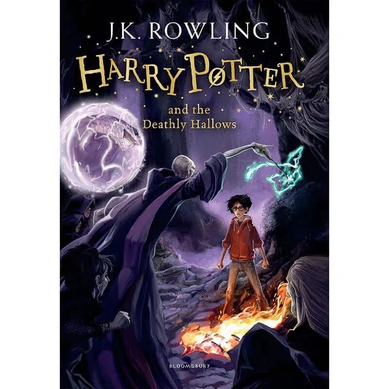 Harry Potter and The Deathly Hallows : Book 7 (Harry Potter và Bảo Bối Tử Thần) (English Book) 