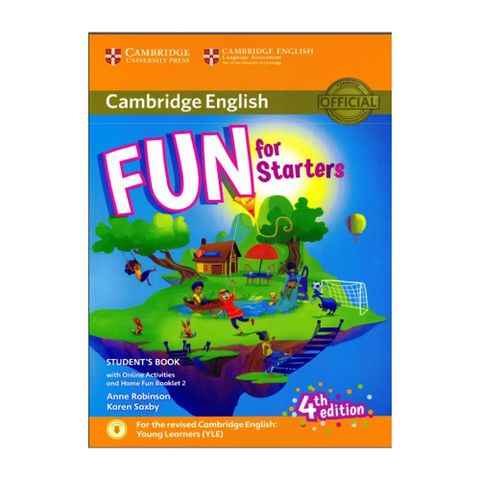  Cambridge FUN for Starters Student’s Book 4th Edition 