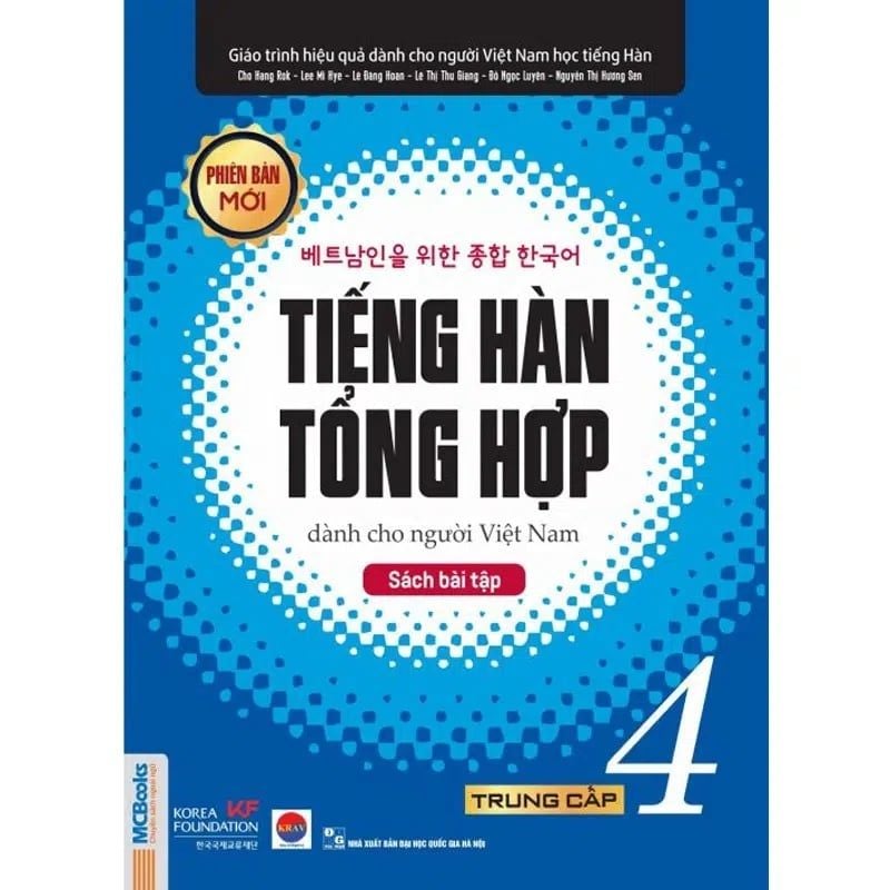  Sách bài tập Tiếng Hàn Tổng hợp trung cấp 4 
