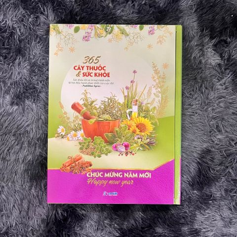  Lịch Bloc Siêu Đại An Hảo 365 Cây Thuốc Sức Khỏe và Việt Nam Rạng Rỡ KT 20x30 