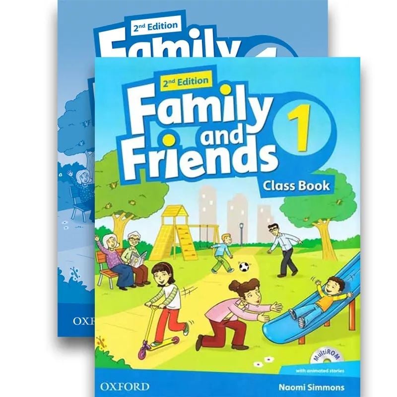  Combo 2 Sách: Family And Friends 1 – 2nd Edition (Classbook + Workbook) – In màu, kèm CD 