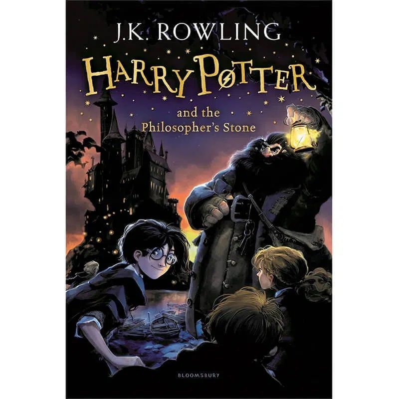  Harry Potter Part 1 : Harry Potter And The Philosopher’s Stone (Harry Potter và Hòn đá phù thủy) (English Book) 