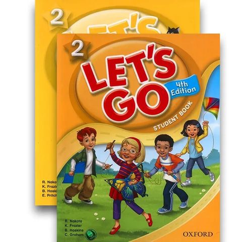  Bộ sách Let’s Go 4th Edition – Let’s Go 2 (Work Book + Student Book) 