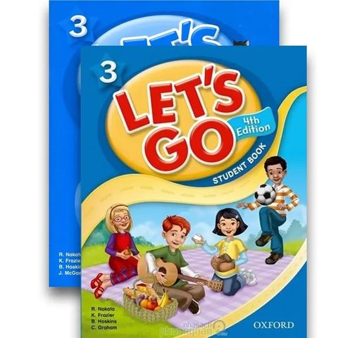  Bộ sách Let’s Go 4th Edition – Let’s Go 3 (Work Book + Student Book) 