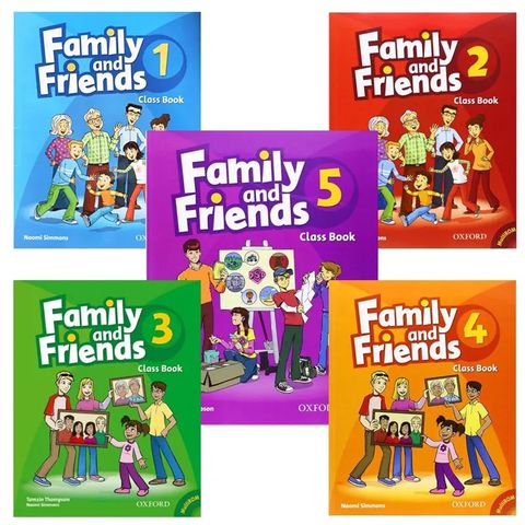  Family and Friends Class book – Bộ 5 Cuốn từ Lớp 1 lớp 5 