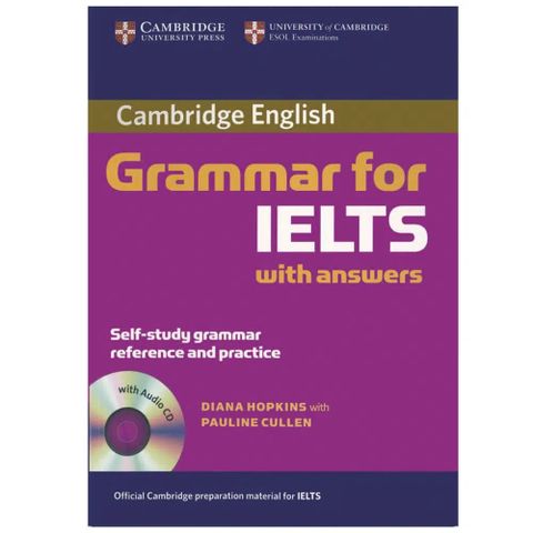  Bộ 2 sách: Cambridge Grammar + Vocabulary For IELTS 