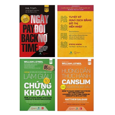  Bộ Sách Nhập Môn Kungfu Chứng khoán (gồm 4 cuốn) 