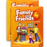  Combo 6 bộ: Family and Friends 1, 2, 3, 4, 5, Starter – In màu, kèm CD 