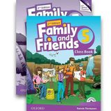  Combo 6 bộ: Family and Friends 1, 2, 3, 4, 5, Starter- 2nd Edition – In màu, kèm CD 