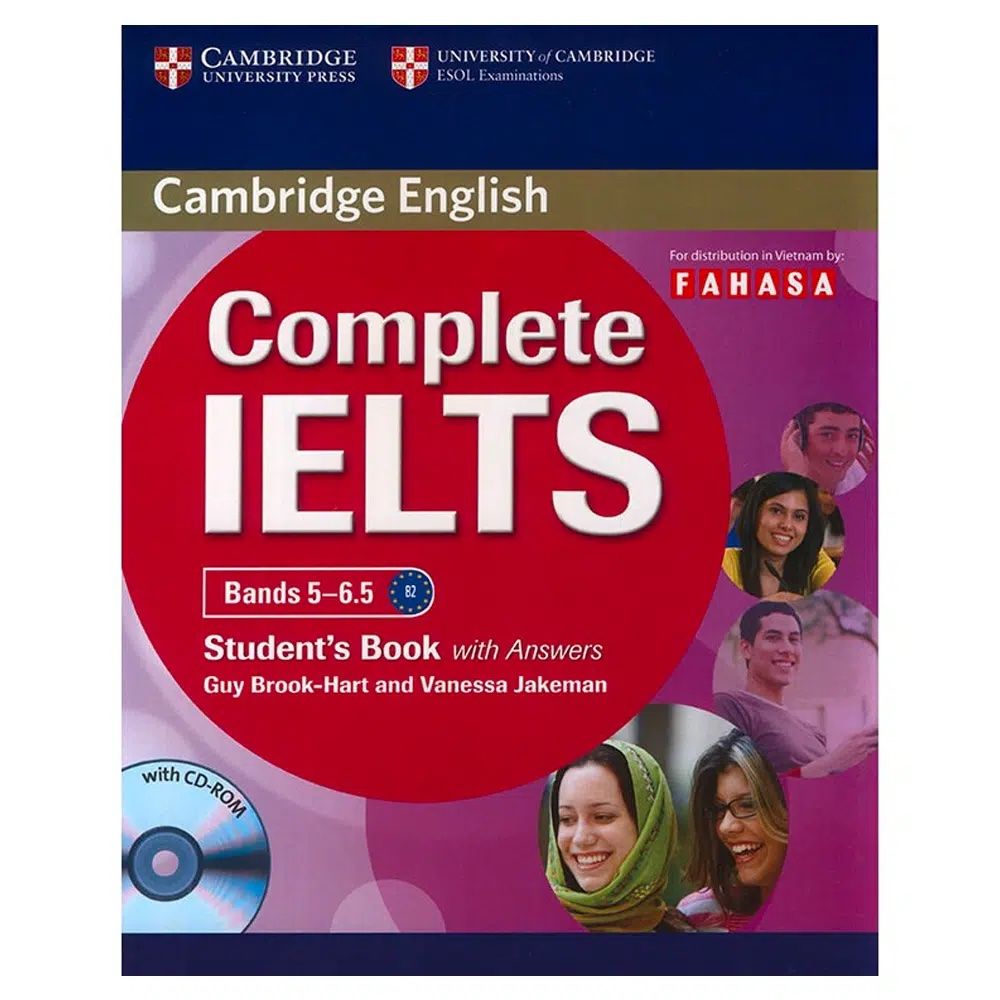  Complete IELTS 5-6.5 Student’s Book + WorkBook (2 trong 1, bản in màu) 