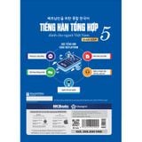  Giáo trình tiếng Hàn tổng hợp cao cấp 5 – bản màu (phiên bản mới) 