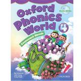  Combo 2 Sách: Oxford Phonics World 4 (Student book + Workbook) – In màu, kèm CD 