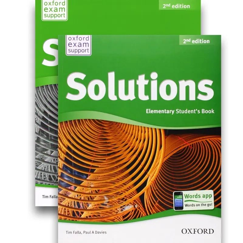  Bộ sách Solution Elementary (Work Book + Student Book) – 2nd Edition 
