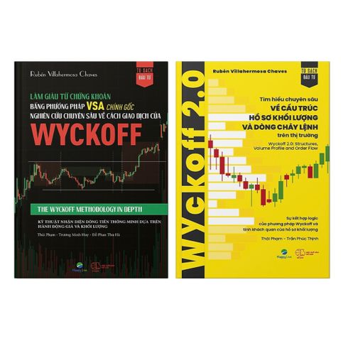  Bộ sách giao dịch theo Wyckoff - Làm giàu từ chứng khoán bằng phương pháp VSA chính gốc 