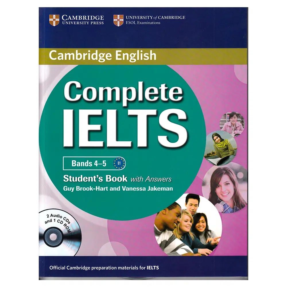  Complete IELTS 4-5.5 Student’s Book + WorkBook (2 trong 1, bản in màu) 