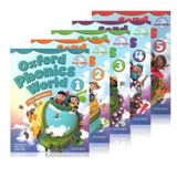  Combo 5 Sách: Oxford Phonics World Student’s Book 1, 2, 3, 4, 5 