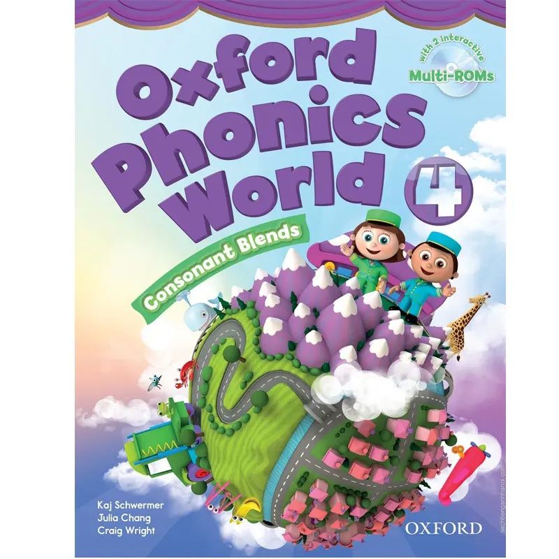  Oxford Phonics World 4 Student’s Book – Sách in màu, kèm 1 CD 