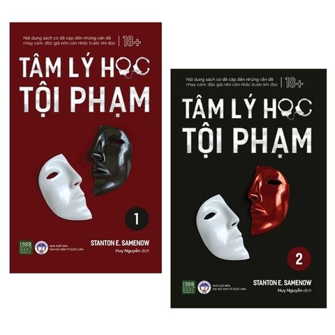  Bộ Sách Tâm Lý Học Tội Phạm (Bộ 2 Tập) 