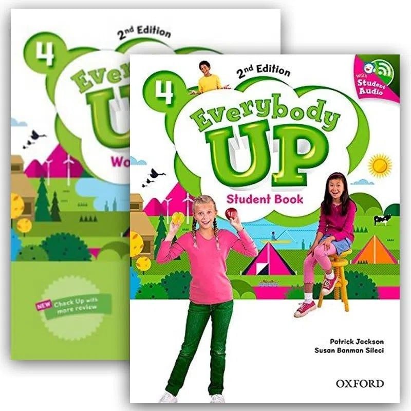  Combo 2 Sách: Everybody Up 4 phiên bản 2nd Edition (Student Book + Workbook) 