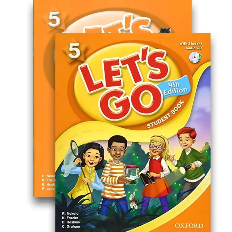  Bộ sách Let’s Go 4th Edition – Let’s Go 5 (Work Book + Student Book) 