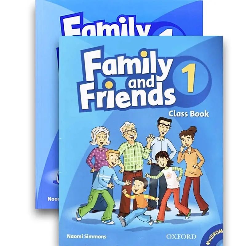  Combo 2 Sách: Family And Friends 1 (Classbook + Workbook) – In màu, kèm CD 