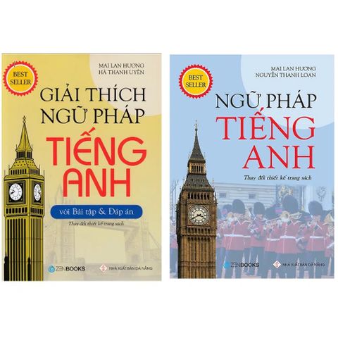  Combo 2 cuốn: Ngữ pháp tiếng anh và giải thích ngữ pháp tiếng anh 