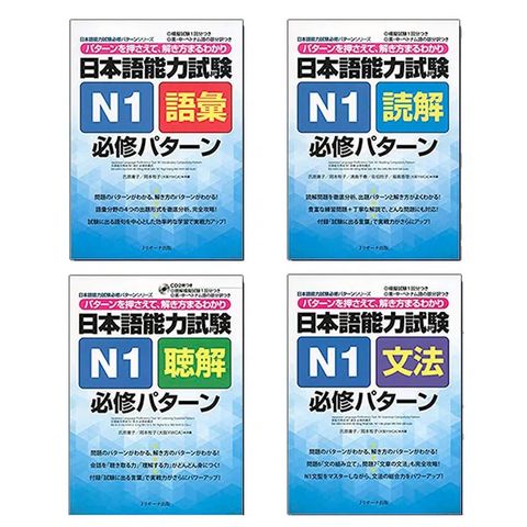  Hisshu Patan N1 Trọn Bộ 4 cuốn 