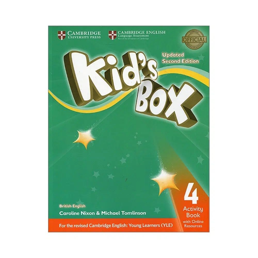 Cambridge Kid’s Box 4 Activity Book (Updated Second Edition) 