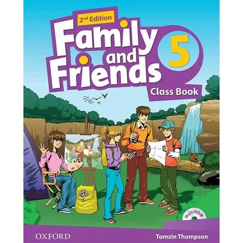  Family and Friends 5 2nd Edition Class book – Sách in màu, kèm 1 CD 