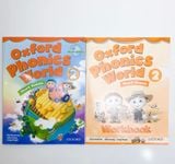  Combo 2 Sách: Oxford Phonics World 2 (Student book + Workbook) – In màu, kèm CD 