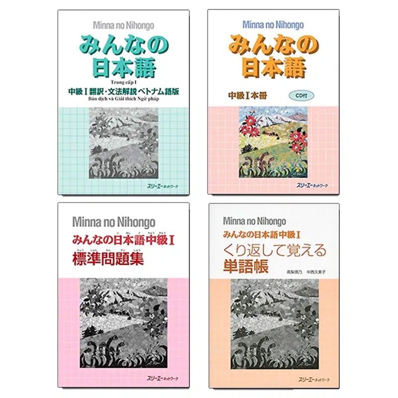  Trọn Bộ Minna No Nihongo Trung Cấp 1 