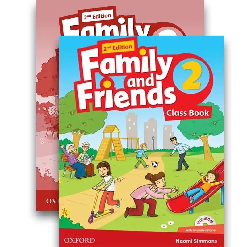 Combo 2 Sách: Family And Friends 2 – 2nd Edition (Classbook + Workbook) – In màu, kèm CD 