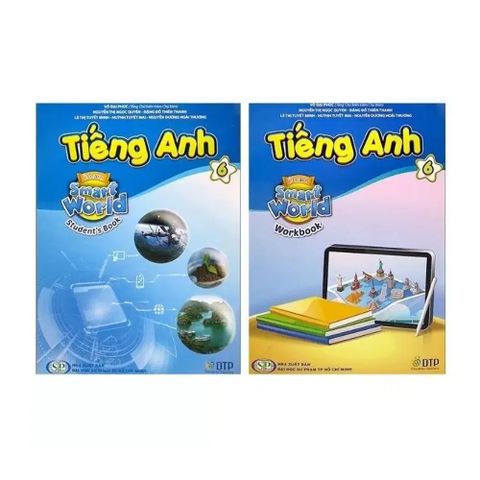  Combo Tiếng Anh 6 I-Learn Smart World (phiên bản SGK + SBT ) 