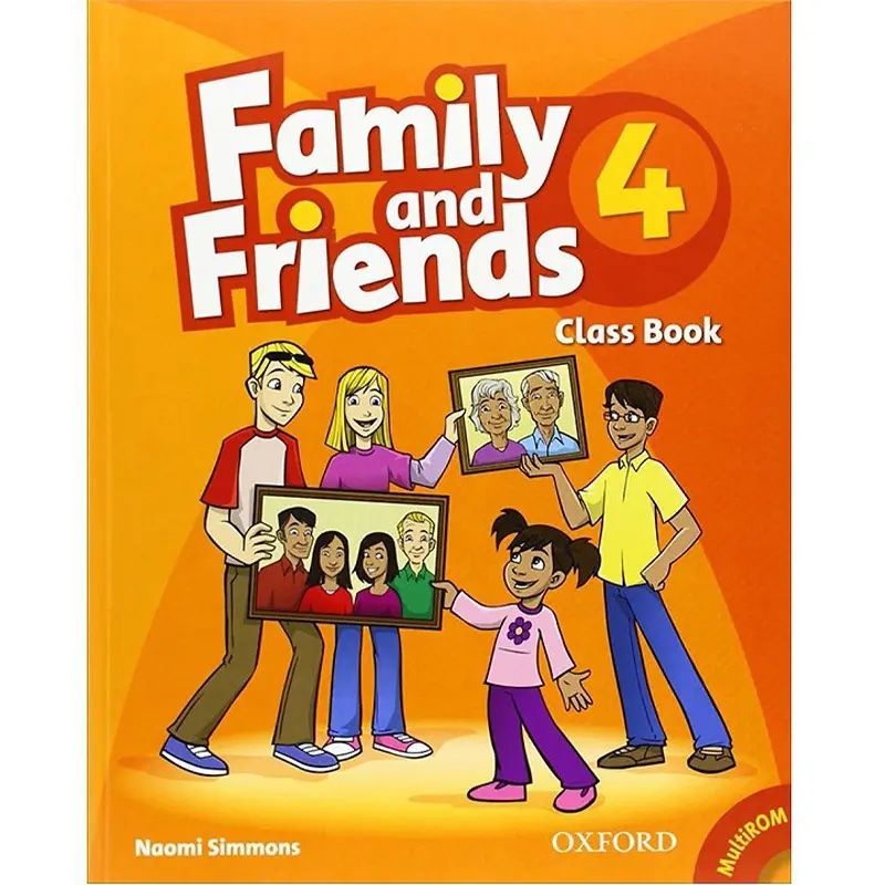  Family and Friends 4 Class book – Sách in màu, kèm 1 CD 
