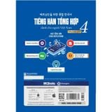  Tiếng Hàn Tổng Hợp – Trung cấp 4 (Bộ 2 cuốn Lý thuyết + Bài tập) 