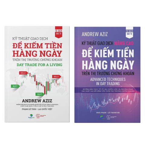  Bộ Sách Giao Dịch Để Kiếm Tiền Hàng Ngày Từ Cơ Bản Đến Nâng Cao (gồm 2 cuốn) 
