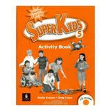  Trọn bộ SuperKids 5 New Edition (2 sách Student Book + Activity Book + CD) 