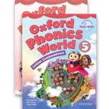  Combo 5 Sách: Oxford Phonics World Student’s Book 1, 2, 3, 4, 5 