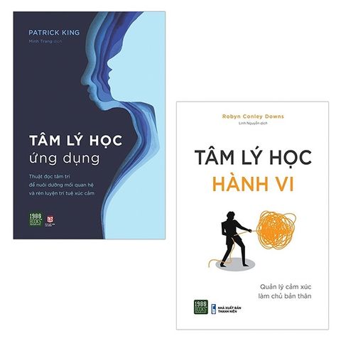  Bộ Sách Tâm Lý Học Ứng Dụng + Tâm Lý Học Hành Vi (Bộ 2 Cuốn) 