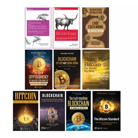  Bộ 10 Cuốn Sách “Kinh Điển” Về Nền Tảng Blockchain Và Ứng Dụng (Crypto, Bitcoin) Từ Cơ Bản Đến Nâng Cao 