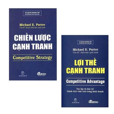  Bộ 2 Quyển Chiến Lược + Lợi Thế Cạnh Tranh 