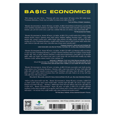  Basic Economics: Kinh tế học cơ bản, a bờ cờ, kinh tế học nhập môn cho nhà đầu tư 
