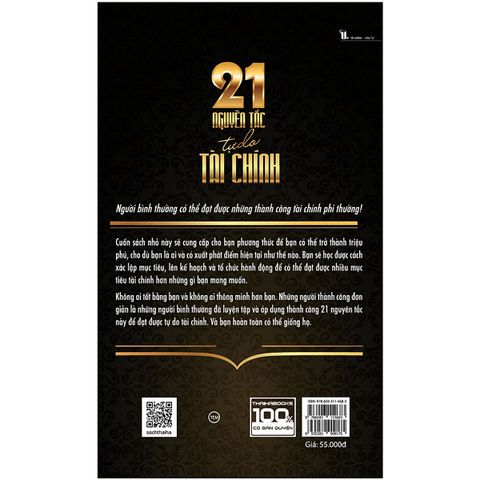  21 Nguyên Tắc Tự Do Tài Chính (Tái Bản) 