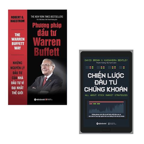  Combo Đầu Tư Chứng Khoán: Phương Pháp Đầu Tư Từ Warren Buffett + Chiến Lược Đầu Tư Chứng Khoán 