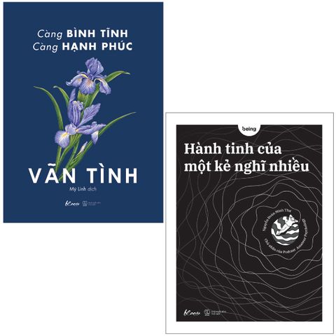  Combo Sách Càng Bình Tĩnh Càng Hạnh Phúc + Hành Tinh Của Một Kẻ Nghĩ Nhiều (Bộ 2 Cuốn) 